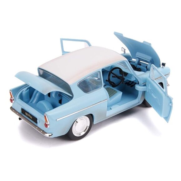 Jada Harry Potter 1:24 1959 Ford Anglia Die-cast Car and 2.75" Harry Potter Figu - Picture 3 of 9